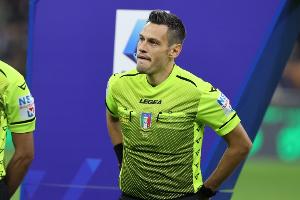 意杯决赛裁判安排：马里亚尼担任主裁判，马佐莱尼担任VAR裁判