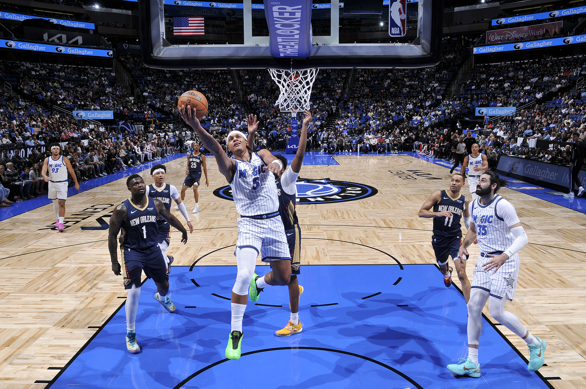 开云网页版-班凯罗23+8+8贝恩27分 锡安22分魔术主场逆转鹈鹕